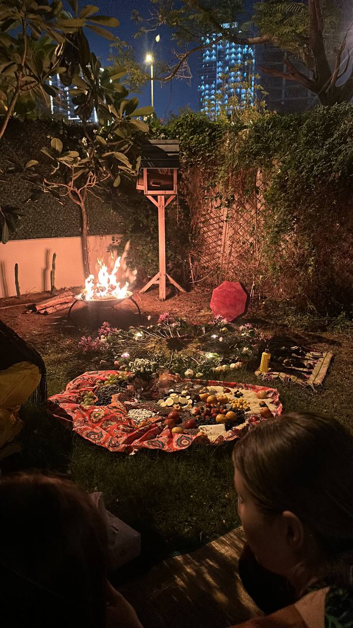 An evening ceremony